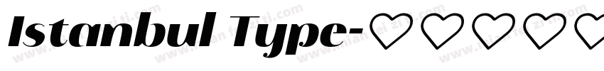 Istanbul Type字体转换